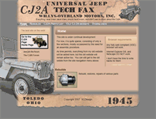 Tablet Screenshot of cj-2a.com
